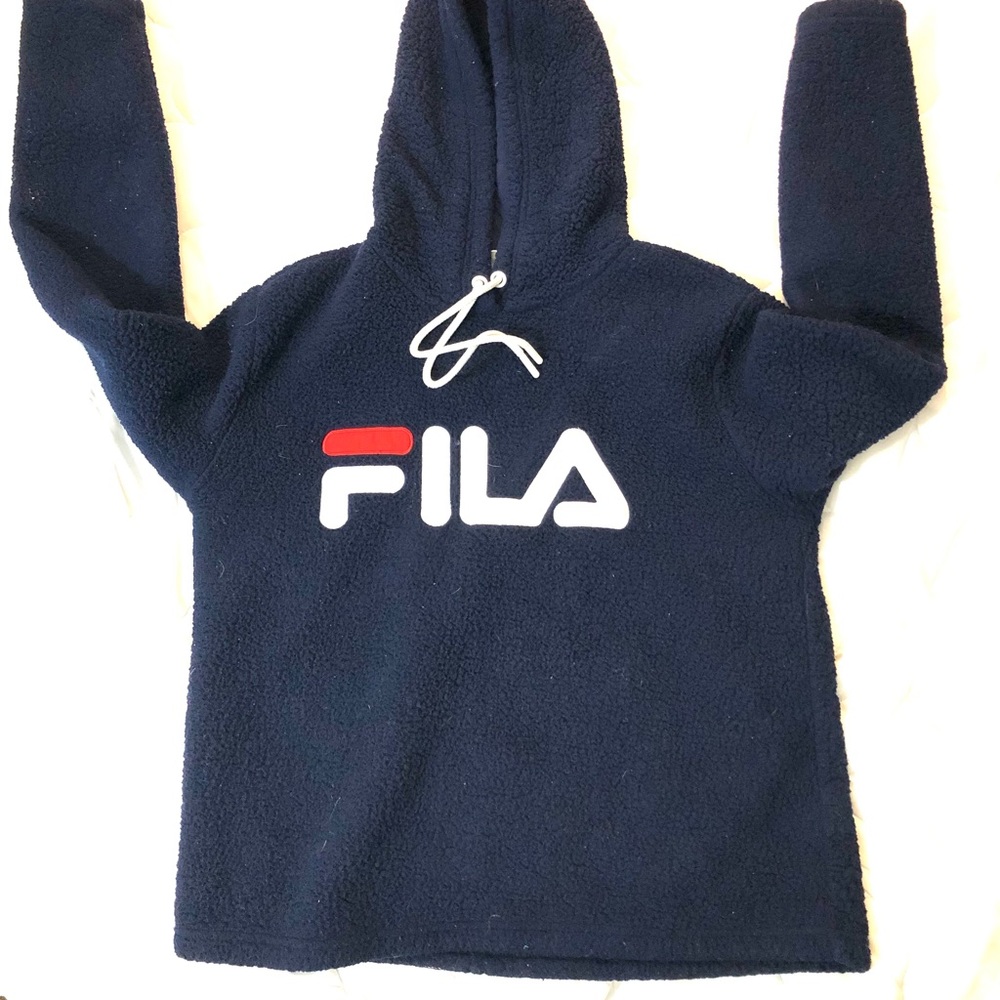 FILA sherpa hoodie